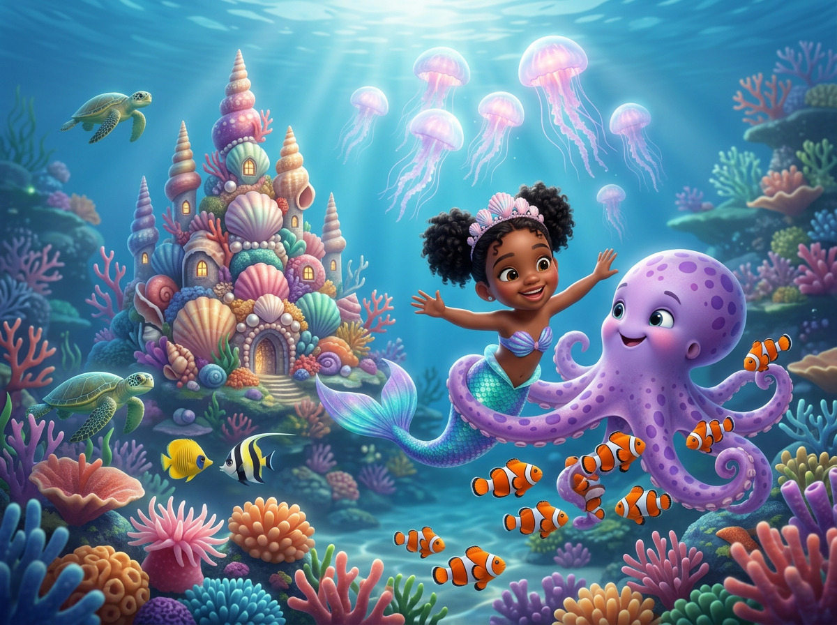 Sophias Unterwasser-Abenteuer – Innenseite