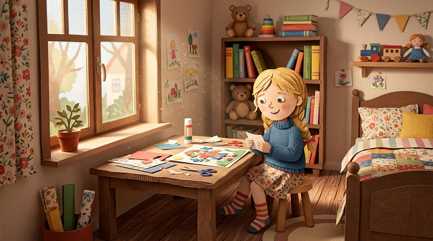 Hannas Geburtstagsüberraschung – Innenseite